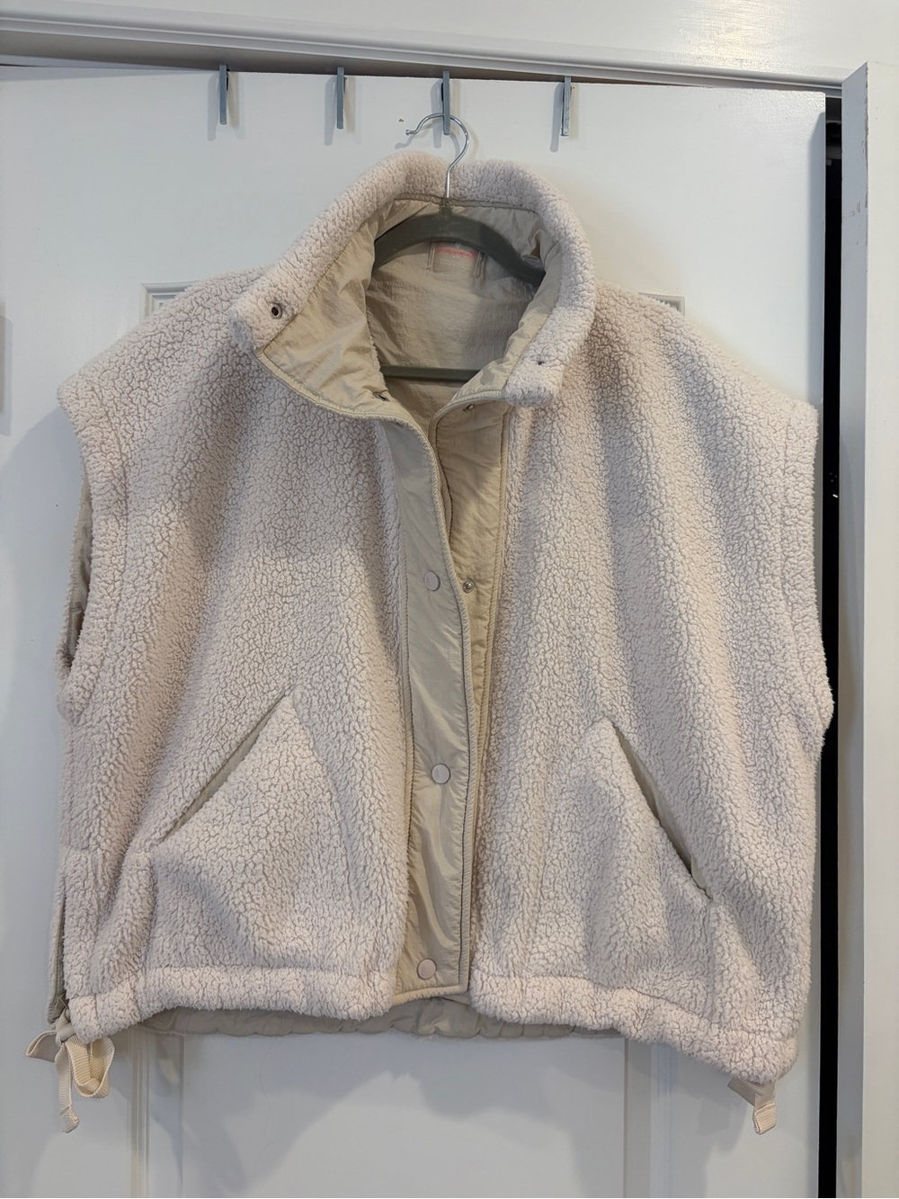 Free People Movement Cozy Cream Sherpa Vest - Women